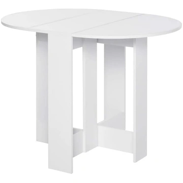 HOMCOM Folding Dining Table for Small Spaces, Kitc