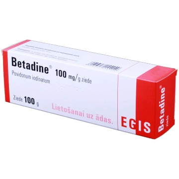 BETADINE 10% ziede, 100 g