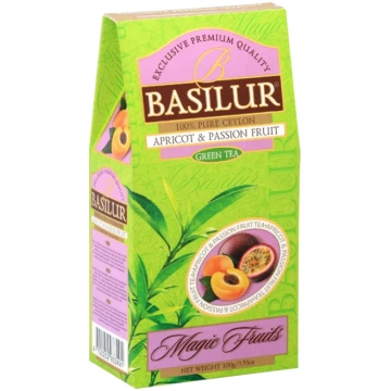 Zaļā tēja BASILUR MAGIC FRUITS Apricot & Passion F