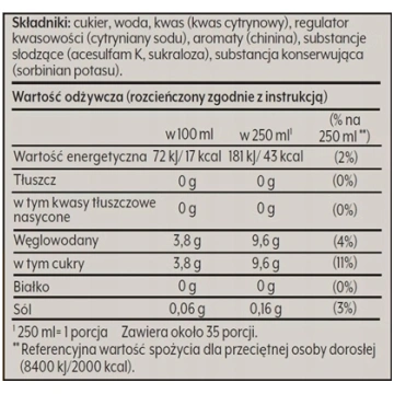 Sodastream Syrop SodaStream Tonic 440 ml 729011376
