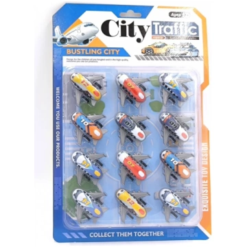 Lidmašīnas un helikopteri City traffic set 4183, (