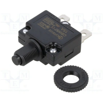 Fuse: thermal; 15A; Imax: 1kA; 125V,250V; 32VDC,50