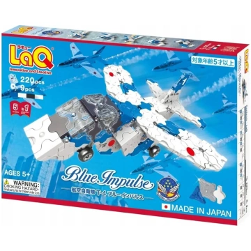 Izglītojošas būvniecības klucīši Blue Impulse, raž