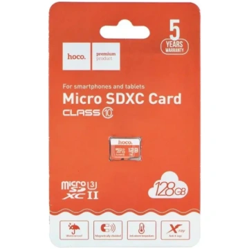 Hoco 128GB Class 10 microSD memory card 6957531090