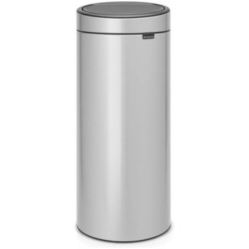 Atkritumu tvertne Touch Bin 30L Metallic Grey Brab