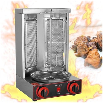 Pašmāju vistas šavarma mašīna Rotisserie Grill Keb