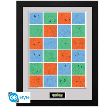 Framed Print First Partner Grid - 30.5 x 40.6 cm P