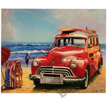 5D dimantu glezna Auto, 40 x 50 cm