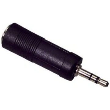 Pāreja 3.5mm spraudnis - 6.35mm ligzda stereo