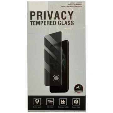 Tempered glass Full Privacy Apple iPhone 17 black 