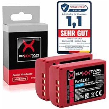 Baxxtar MaxProtect 2 x BLX-1 akumulators 2400 mAh,