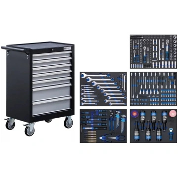 WORKSHOP TROLLEY | 7 DRAWERS | WITH 354 TOOLS (607