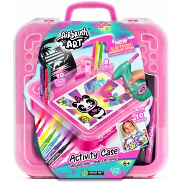 AIRBRUSH Canal Toys Airbrush Art aktivitāšu koferi