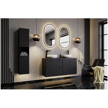 Galda virsma COMAD Nova Black 70, 70.4 x 40 cm, me