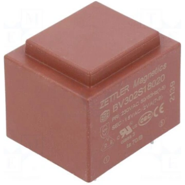 Transformer: encapsulated | 2VA | 230VAC | 18V | 1