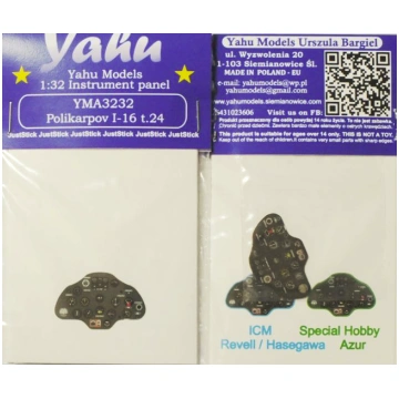I-16 (ICM/Special Hobby) Yahu Models