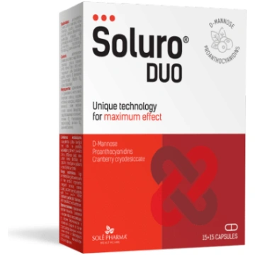 Soluro® DUO, 15+15 kapsulas