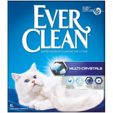 Kaķu pakaiši Ever Clean Multi-Crystals, 6 L