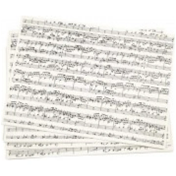 Krepapīrs "Mūzikas notis" C_2023 C_219560