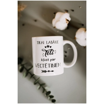 Krūze "Labākie Tēti kļūst par Vectētiņiem!"