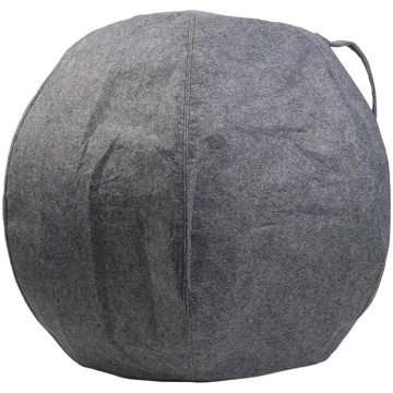 Eawfgtuw Filca apvalks jogas un pilates bumbiņām,
