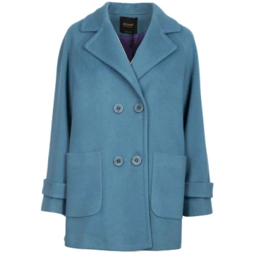 Cappotto corto tasca a toppa COLLUTO - BLUETTE / 6