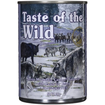 TASTE OF THE WILD Sierra Mountain - Wet dog food -