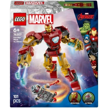 LEGO® Marvel Dzelzs vīra robots pret Ultronu