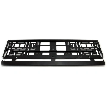 License Plate Frame - BLACK (without packaging) AM