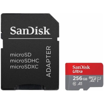 SanDisk Ultra microSDXC 256GB + SD Adapter 150MB/s