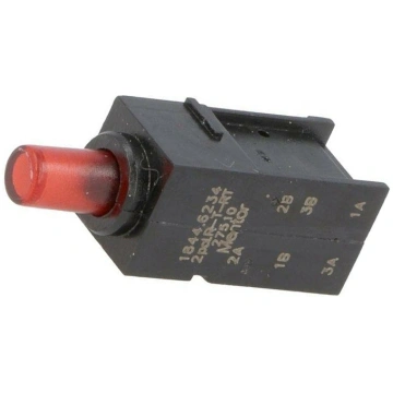 Switch: push-button; Pos: 2; DPDT; 0.5A/60VAC; 0.5
