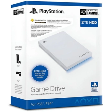 Seagate Game Drive PS4/PS5, 2TB