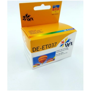 Ink cartridge Wox Tri-Color EPSON T037 replacement