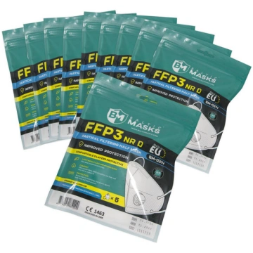 Respiratori BalticMasks FFP3 BM-031V NRD (50 gab.)