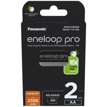 Uzlādējamas baterijas PANASONIC ENELOOP PRO AA 250