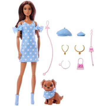 Lelle ar aksesuāriem Mattel Barbie Twinning Looks 
