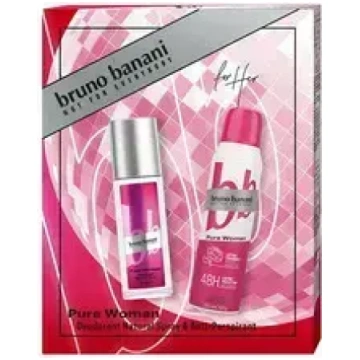 Bruno Banani Pure Woman Gift Set Deodorant 75 ml a