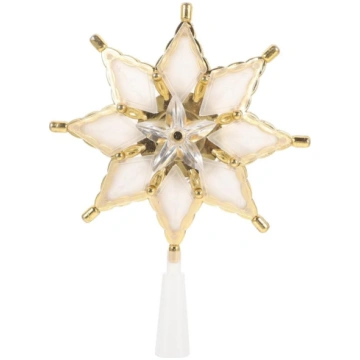 Gadpiparty Ziemassvētku eglītes virsotne ar LED ap