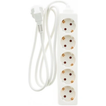 Pagarinātājs Okko, 3 x 1,5 mm², 5 m, 5 ligzdas