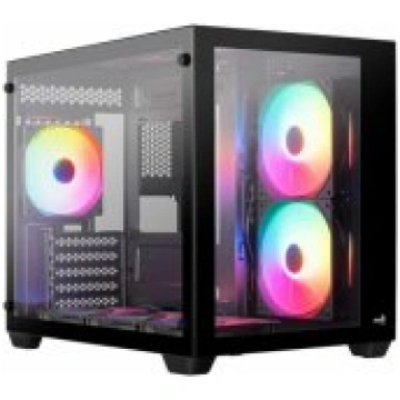 Aerocool Dryft Mini-BK-V1 Black datoru korpuss AER
