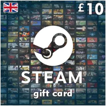 Steam Wallet dāvanu karte 10 GBP - Steam atslēga A