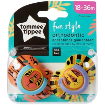 TOMMEE TIPPEE māneklis Fun unisex 18-36m 2 gab., 4