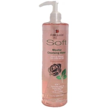 Micelārais ūdens 400ml 4in1 Belle Jardin(rožu ekst