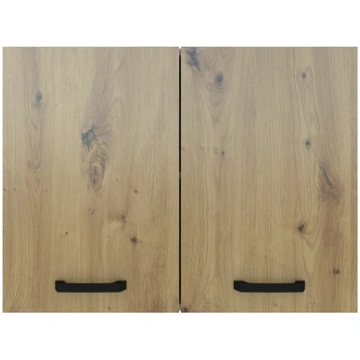 Sienas skapītis Samanta 800x290x600mm balts/Gold C