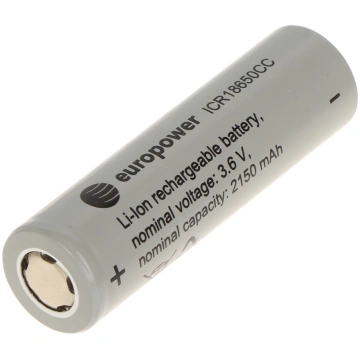 AKUMULATORS LI-ION BAT-ICR18650CC/EP 3.6 V EUROPOW