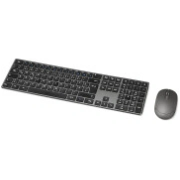 Amazon Basics bezvadu uzlādējama tastatūra un pele