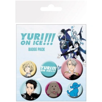 YURI ON ICE - Badge Pack - Mix