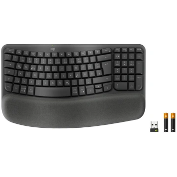 LOGITECH Wave Keys for Business (black, DE layout,