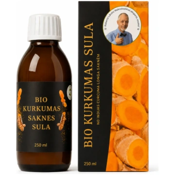 KURKUMAS SAKNES SULA BIO, 250ml Balzamiko