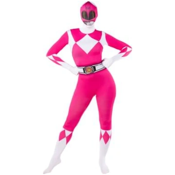 Rozā Power Ranger otrā āda kostīms